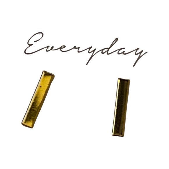 Kevia Smokey Quartz & Gold Mixed Earring Set - 5 pairs - New in Box - Picture 4 of 8